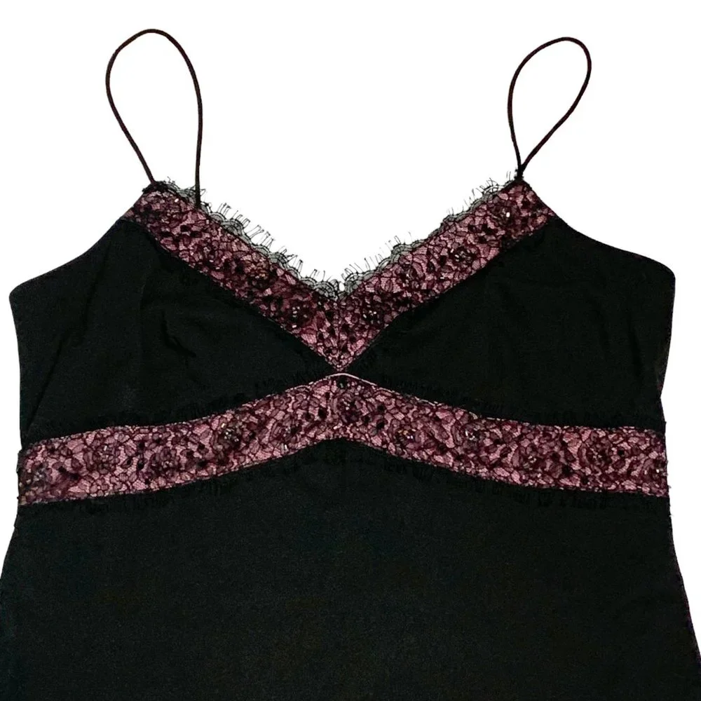 DE LARU by Sheila Yen‎ Little Black A-Line Midi Dress